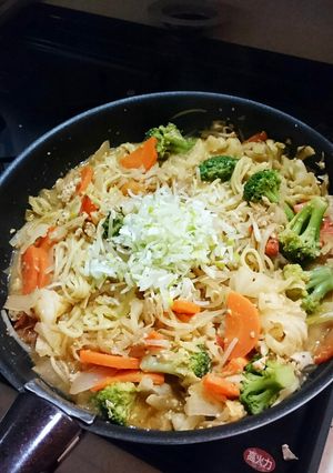 トマトでさっぱり辛い担々麺風ラーメン！-レシピのメイン写真