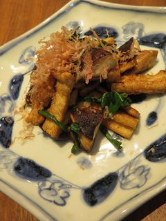 椎茸と油揚げの焦し醤油炒め-レシピのメイン写真