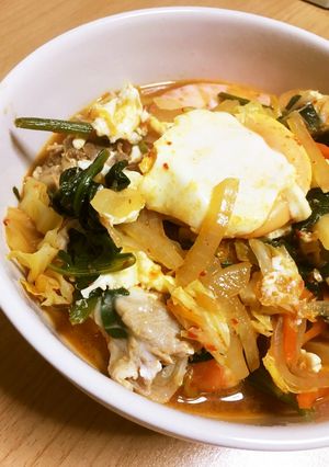 簡単キムチラーメン-レシピのメイン写真