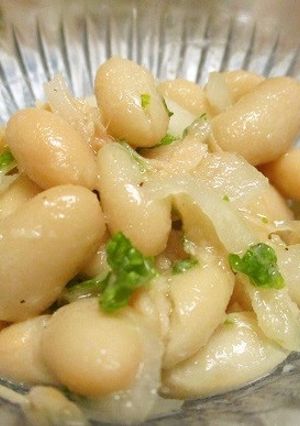 缶詰で簡単美味♪ツナ＆白いんげんのサラダ-レシピのメイン写真