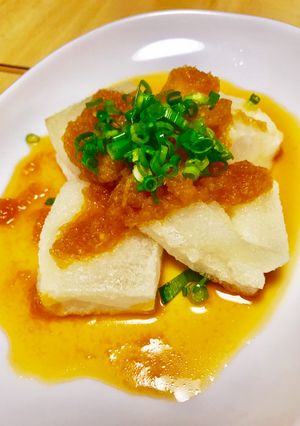 残った餅で ★ピリ辛 大人のからみ餅-レシピのメイン写真