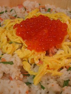 焼き鮭のちらしずし-レシピのメイン写真