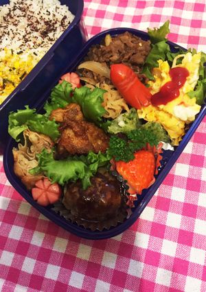 高校生男子弁当作り奮闘記98-レシピのメイン写真