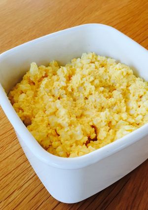 ふわふわたまごサラダ　☆常備菜に☆-レシピのメイン写真