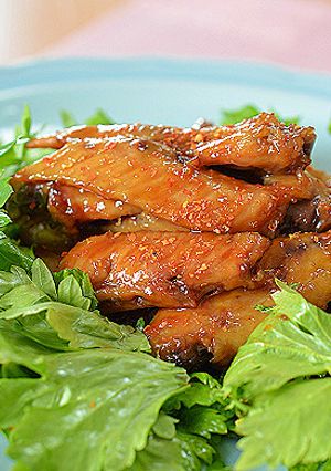 鶏手羽の先っぽの甘辛煮♪-レシピのメイン写真