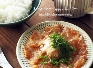 少ない調味料でも絶品★ごまダレ鯛茶漬け-レシピのメイン写真