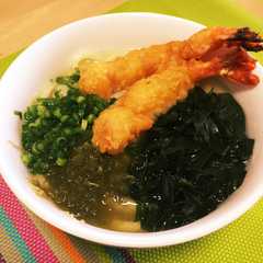 我が家のかけうどん-レシピのメイン写真