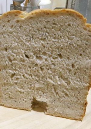 残り物に福♪HBで黒豆食パン-レシピのメイン写真