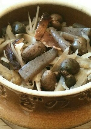 峠の釜飯の器で♡むかごの炊き込みご飯♡-レシピのメイン写真