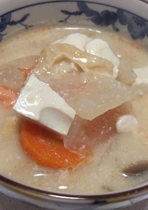 野菜のみ 粕汁 簡単!-レシピのメイン写真