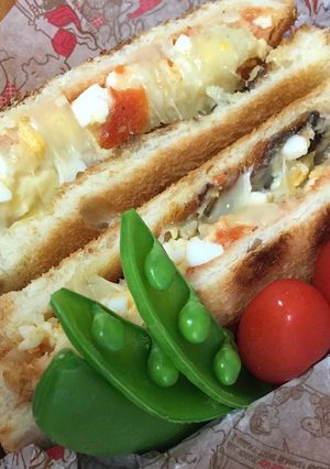 肉じゃがホットサンド（トースト）-レシピのメイン写真