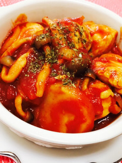 トマトチキン煮込み♪♪-レシピのメイン写真