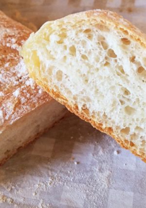 フランスパン塩分糖分控えめ-レシピのメイン写真