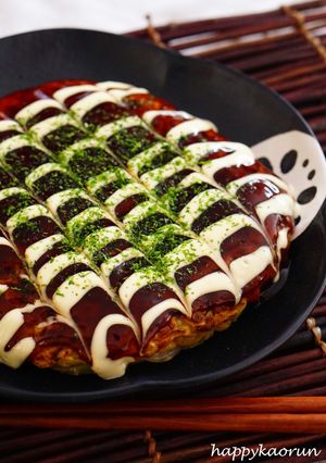 節約＆ヘルシー！もやしのお好み焼き風-レシピのメイン写真