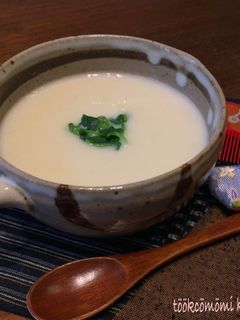 かぶと白ねぎのポタージュ~和風仕立て~-レシピのメイン写真