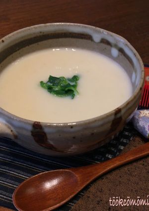 かぶと白ねぎのポタージュ~和風仕立て~-レシピのメイン写真