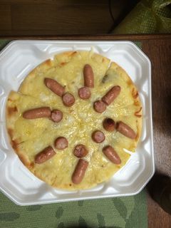 市販のピザで時短クッキングピザ-レシピのメイン写真