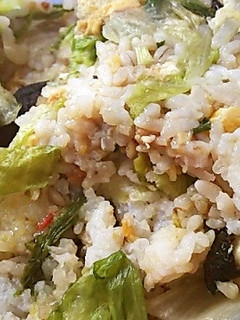 レタス炒飯(椎茸入り)-レシピのメイン写真