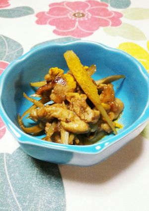ごぼうと豚肉の甘辛☆カレー風味-レシピのメイン写真