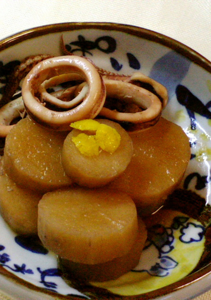 とろサク　長芋といかの煮物-レシピのメイン写真