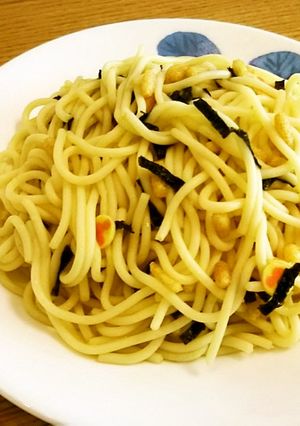 簡単!糖質0麺 お茶漬け&バター味♪-レシピのメイン写真