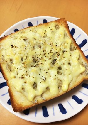 ちりめんじゃこ＆チーズトースト-レシピのメイン写真