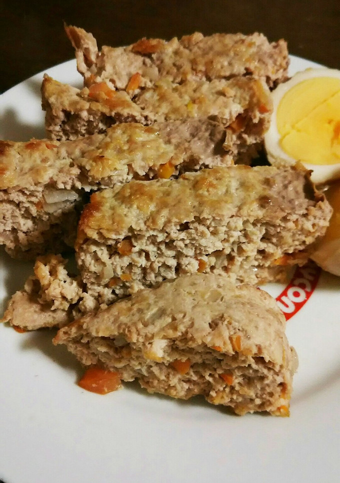 卵パン粉不使用の豆腐と豚挽ミートローフ-レシピのメイン写真