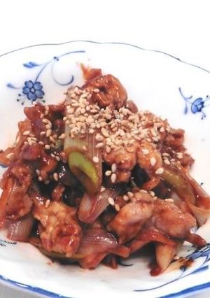 豚肉と白ネギのみそだれ生姜炒め-レシピのメイン写真