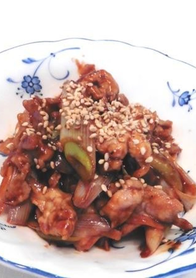 豚肉と白ネギのみそだれ生姜炒め-レシピのメイン写真