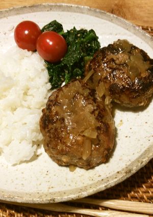 我が家のハンバーグ〜びっくり風。-レシピのメイン写真