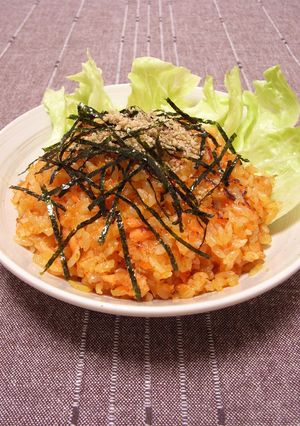 鮭チャーハン 韓国風-レシピのメイン写真