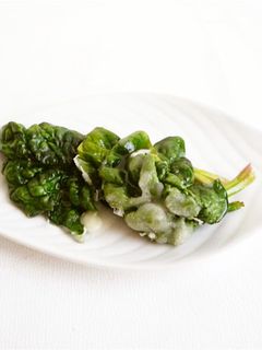 ちぢみほうれん草の天ぷら-レシピのメイン写真