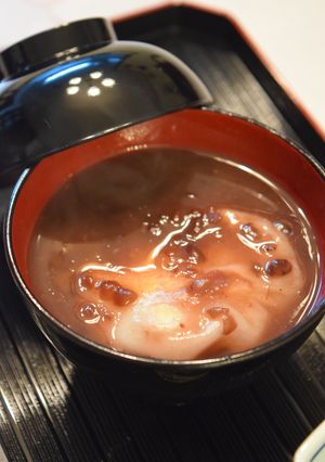 *粒あんorゆで小豆缶使用*簡単ぜんざい-レシピのメイン写真