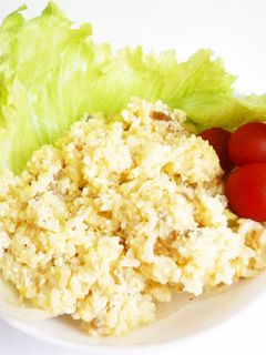 ザーサイと豆腐の炒飯-レシピのメイン写真