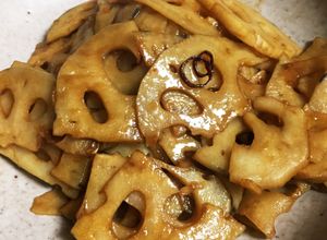 キンピラれんこん(れんこんピリ辛炒め)-レシピのメイン写真