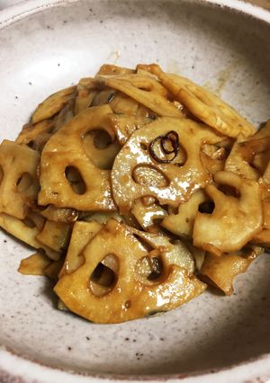 キンピラれんこん(れんこんピリ辛炒め)-レシピのメイン写真