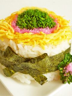 菜の花寿司-レシピのメイン写真