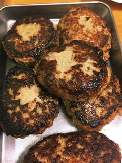 時短☆お手軽ふっくらハンバーグ-レシピのメイン写真