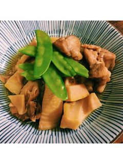 鶏とたけのこの煮物-レシピのメイン写真
