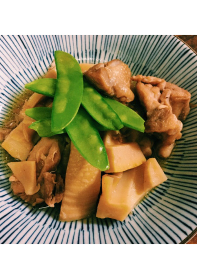 鶏とたけのこの煮物-レシピのメイン写真
