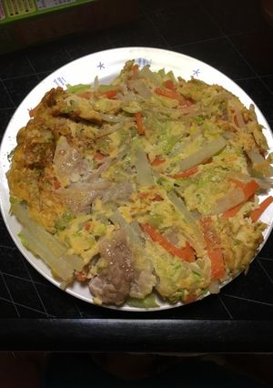 なんちゃってお好み焼き風-レシピのメイン写真