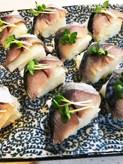柚子風味の鯖寿司-レシピのメイン写真