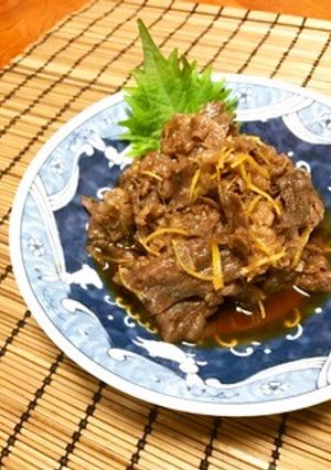 牛肉しぐれ煮-レシピのメイン写真