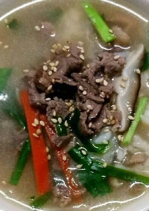 ☆牛だしの素で☆牛肉のクッパ-レシピのメイン写真