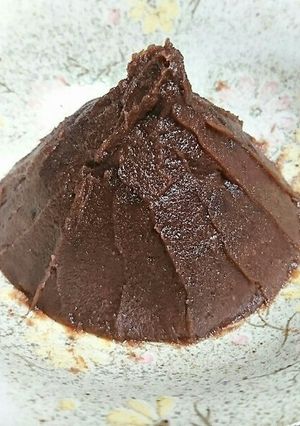 圧力鍋使用で簡単☆きび糖で素朴なこし餡-レシピのメイン写真