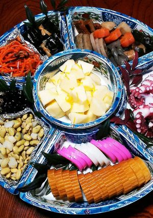 おせち料理(ひたし豆数の子)-レシピのメイン写真