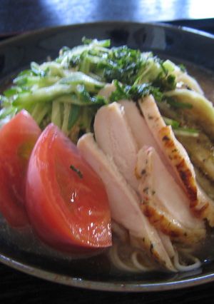 冷そうめん（ほんのり胡麻風味）-レシピのメイン写真