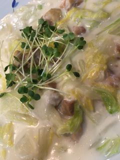 とっても簡単鶏肉と白菜の中華風クリーム煮-レシピのメイン写真