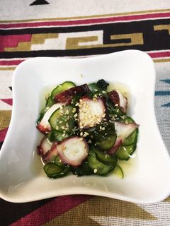蛸ときゅうりの酢の物-レシピのメイン写真