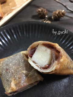 お餅とあんこの春巻き-レシピのメイン写真